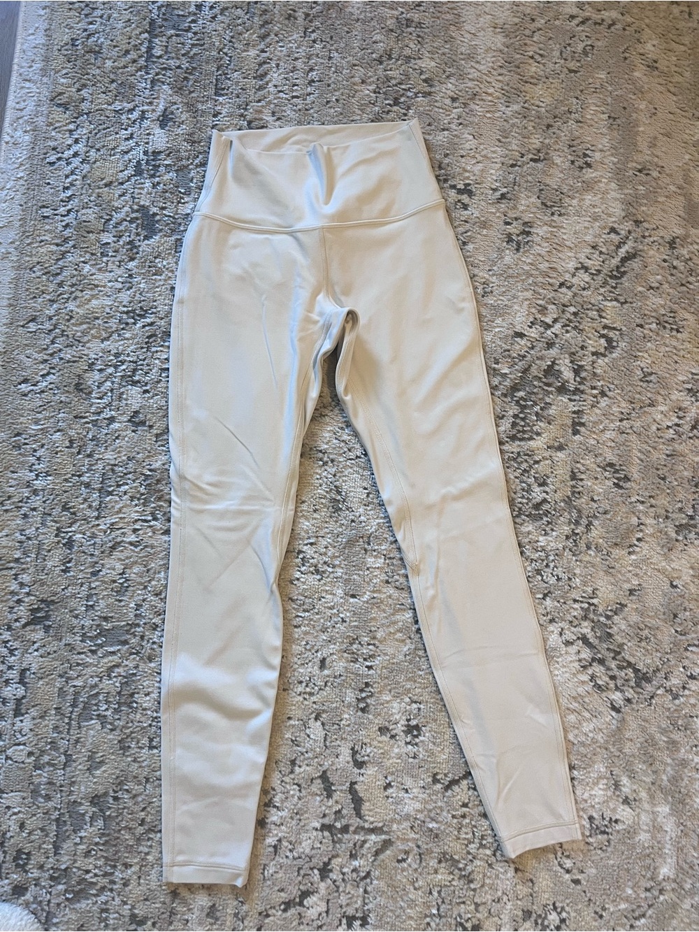 Lululemon High Rise 28” Align Bone Leggins Size 6